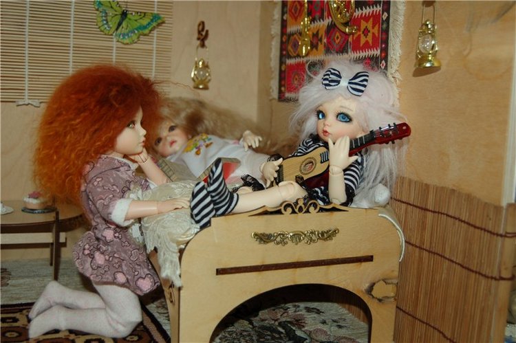 Пижамная вечеринка — Фотоистории с куклами BJD (БЖД): сериалы (фото 3)