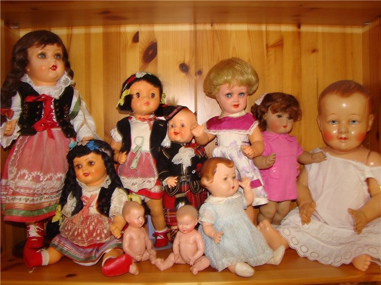 Моя коллекция винтажных кукол (фото 2)