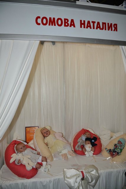 Фото с выставки кукол на Тишинке - Moscow Fair 6.04.2014