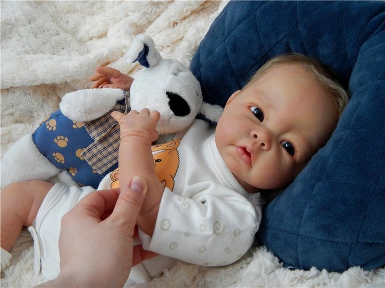 Андрюша. Малыш реборн Barmalina Nursery (фото 3)