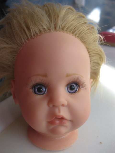 Gotz Muffin. Замена глаз кукле своими руками