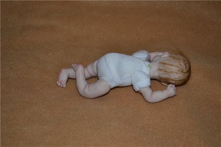 Малышок Артем, авторская кукла из пластики | Бэйбики Малышок Артем, авторская кукла из пластики (фото 5)