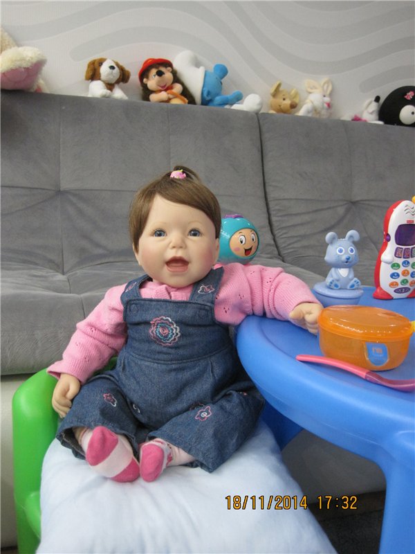 Две сестрёнки. Куклы Lee Middleton Лёля и Катюша