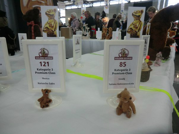 Выставка TEDDYBÄR TOTAL 2015 в Мюнстере. Часть вторая - конкурсная | Бэйбики Выставка TEDDYBÄR TOTAL 2015 в Мюнстере. Часть вторая - конкурсная