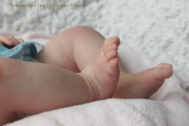 Летнее солнышко... Сабриночка. Куколка реборн Виктории Вишни (фото 4)