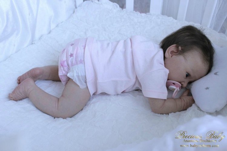 Моя маленькая пуговка! Кукла реборн Анастасии Бочковой