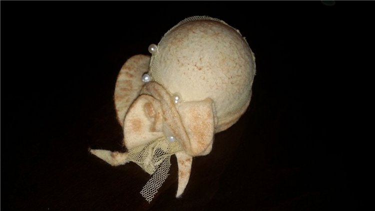 Свалялось, шляпа для куклы | Бэйбики Свалялось, шляпа для куклы (фото 2)