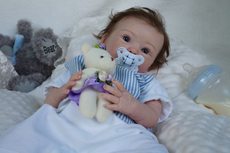 Малыш Микки. Кукла реборн Наталии Коноваловой (фото 8)