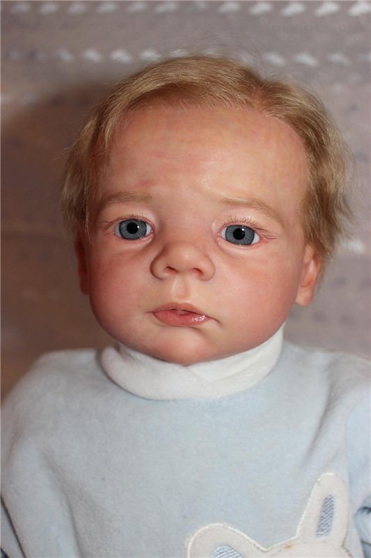Мальчишка реборн Илюшка из молда Карлотта