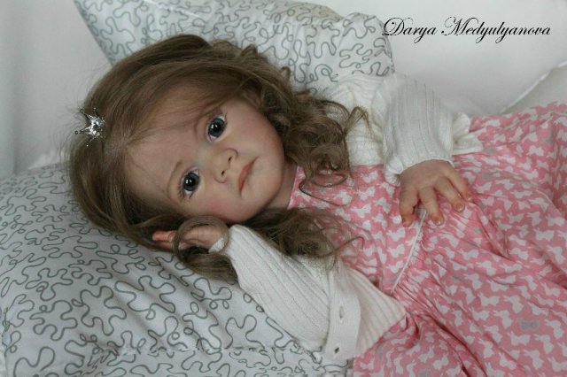 Моя принцесса Gloria! Frida от Karola Wegerich. Кукла реборн Дарьи Медюляновой