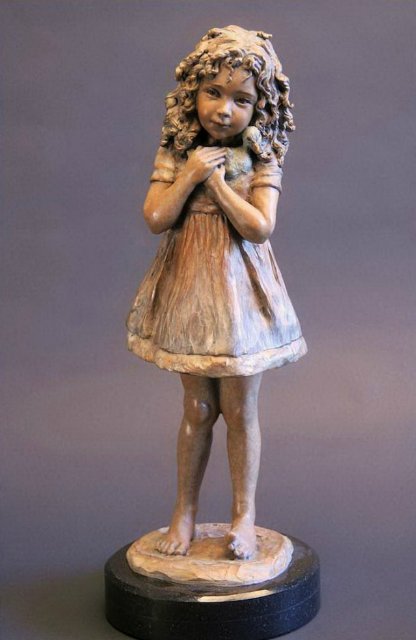 Детство в бронзе - скульптор Анджела Миа де ла Вега (фото 4)