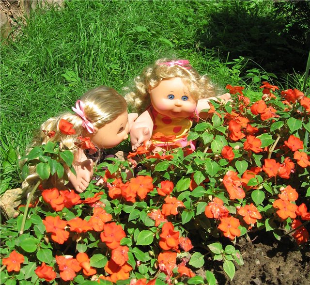 Выходной на природе — Куклы Cabbage Patch Kids (Капустки): винтаж 80