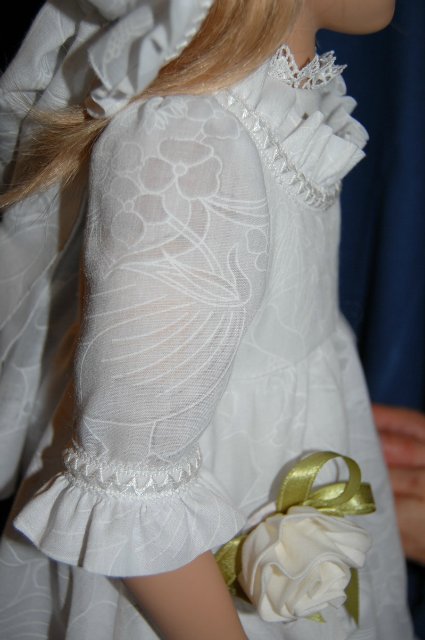 Белоснежная роза — Одежда и обувь для кукол своими руками: фото
