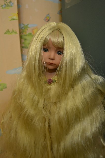 "Посреди золотого поля встанет..." - "золотая" кукла от Линды Рик