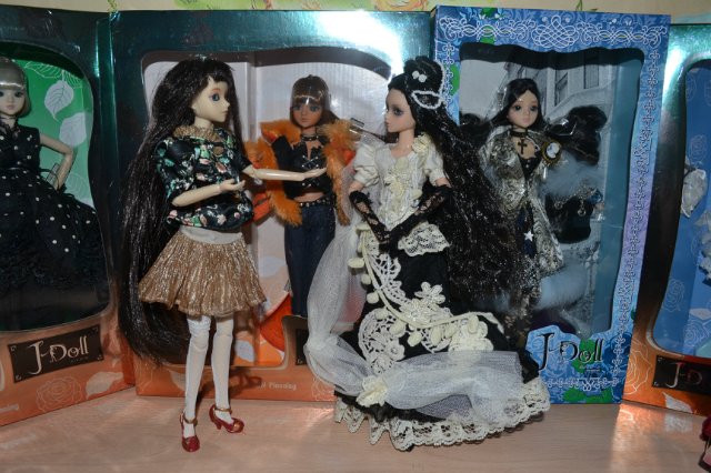 Моя коллекция джеек (J-doll) и Диамант
