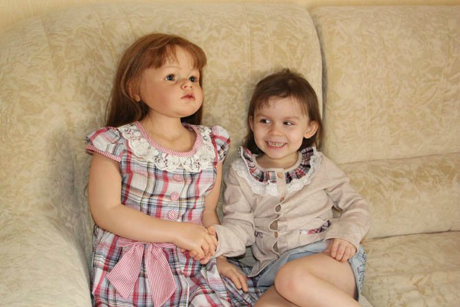 Девочка Эвелина — Куклы Реборн (Reborn): работы мастеров