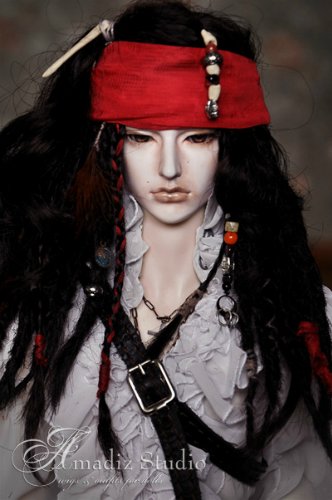 Невероятные парики для кукол БЖД от: Amadiz Studio (фото 2)