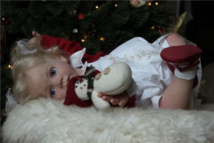 Цветочек мой аленький! Кукла реборн Fridolin, художник А.Арутюнян