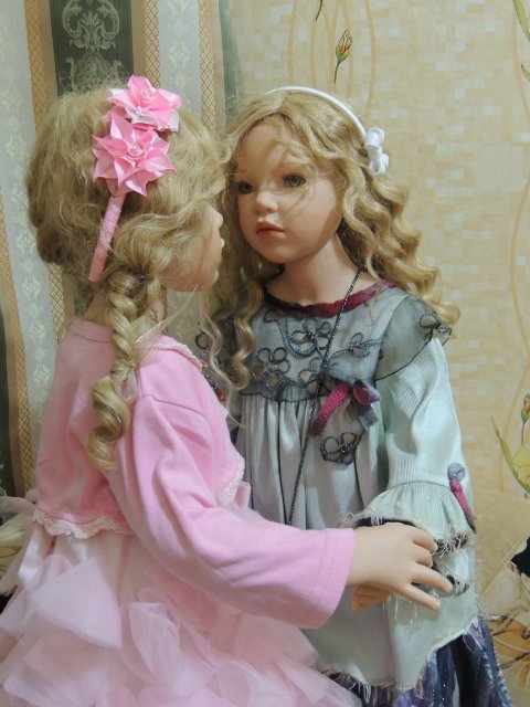 Сестрёнки заверушки Ливия и Паула. Куклы Zawieruszynski