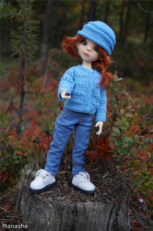 Прогулка по осеннему лесу. Nutmeg Elf от Kaye Wiggs (фото 8)