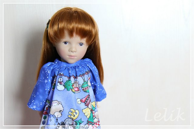 Новое платье Ульяны — Одежда и обувь для кукол своими руками: фото (фото 7)