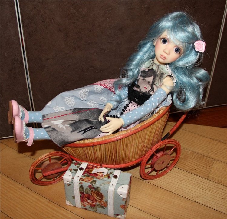 Мэдди приехала — Куклы Liz Frost (Лиз Фрост): авторские BJD (БЖД) (фото 9)