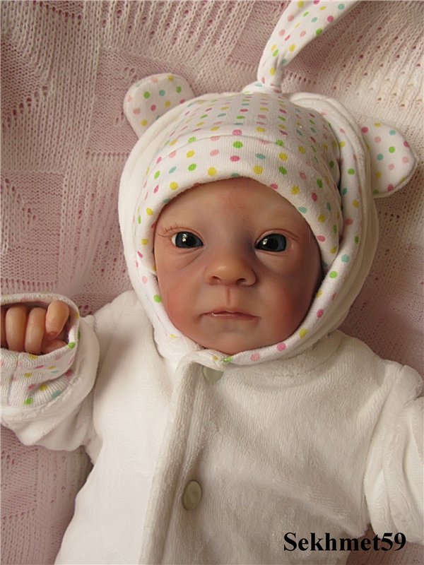 Недоношенный ребенок-реборн от Елены Андреевой (фото 8)