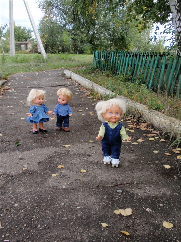 Осенняя прогулка | Бэйбики Осенняя прогулка — Одежда и обувь для кукол своими руками: фото