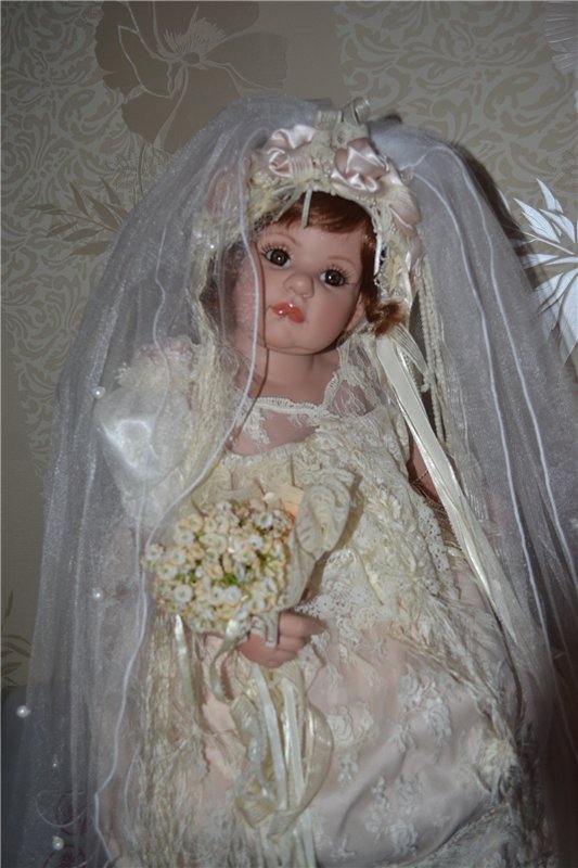 Невеста, ты прекрасней всех... Кукла Fayzah Spanos