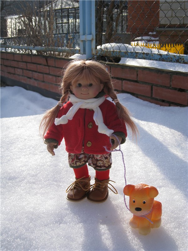 Праздничный день! Кукла от Rosemarie Anna Muller