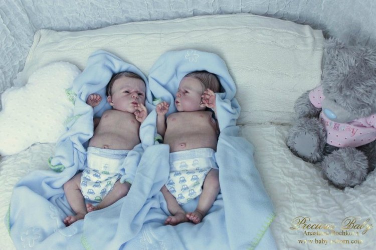 Двойное счастье! Куклы реборн Анастасии Бочковой (фото 3)