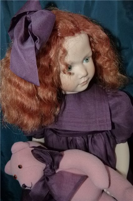 Классика в фарфоре Ruth Treffeisen. Солнечная девочка МАЛУ (фото 2)