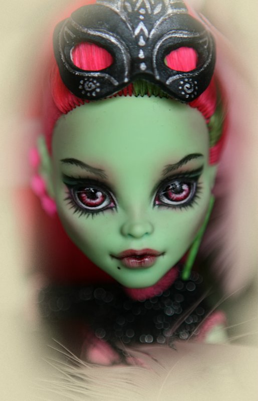 Венера, кукла Монстер Хай, OOAK (автор Галина Апрельская) (фото 2)