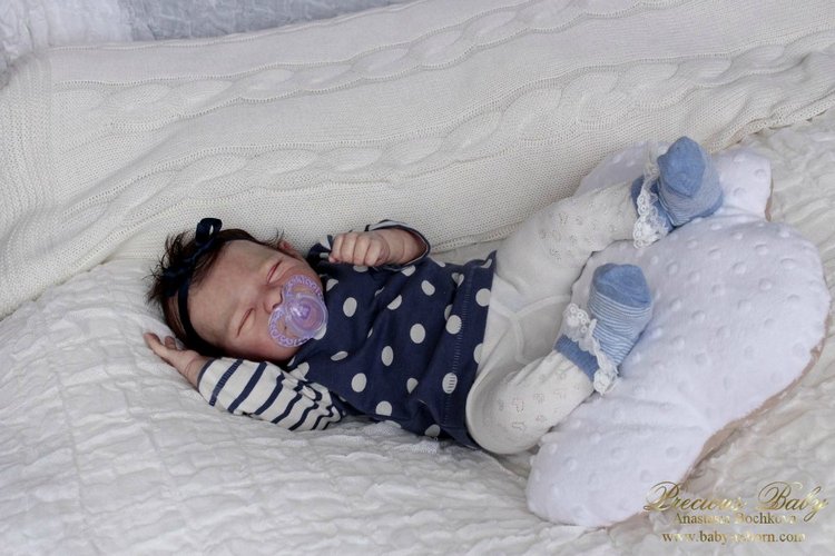 Первая улыбка... Кукла реборн Анастасии Бочковой