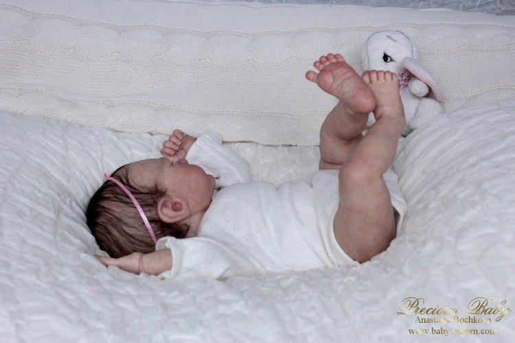 Первая улыбка... Кукла реборн Анастасии Бочковой (фото 9)