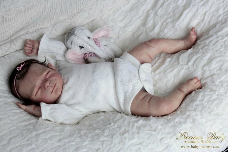 Первая улыбка... Кукла реборн Анастасии Бочковой