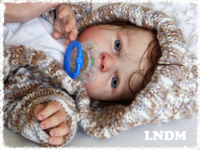 Любимый молд куклы реборн Ноа.Теперь с открытыми глазками (фото 2)