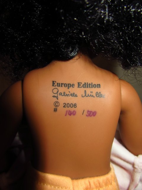 Моя новая девочка Angelina от Gabriele Muller для MasterPiece doll