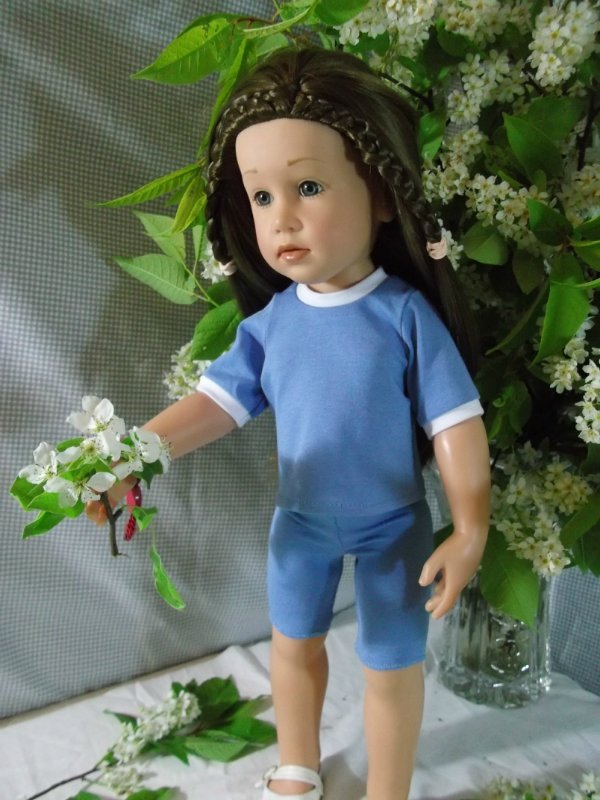 Трикотаж бывает разным. Наряды для кукол Готц (фото 6)