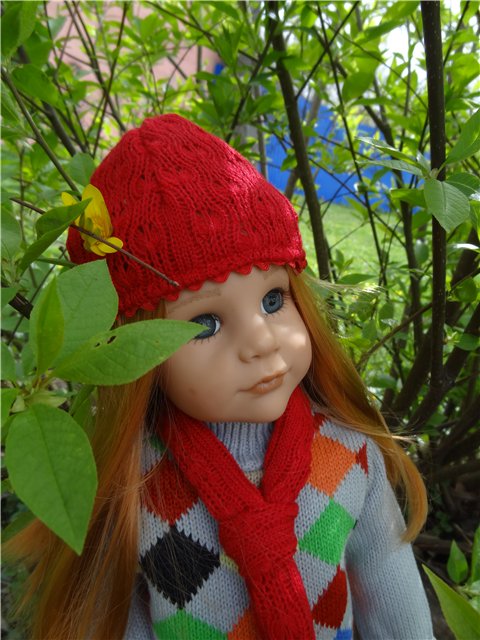 Ханна Gotz на прогулке — Куклы Gotz (Готц): Ханна (фото 7)