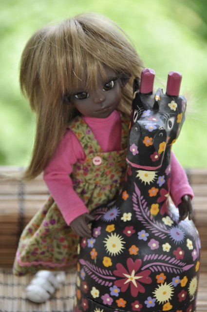 Изюм в шоколаде - Nutmeg Dark Tan от Кайе Виггз. Маленькая прелестница (фото 9)