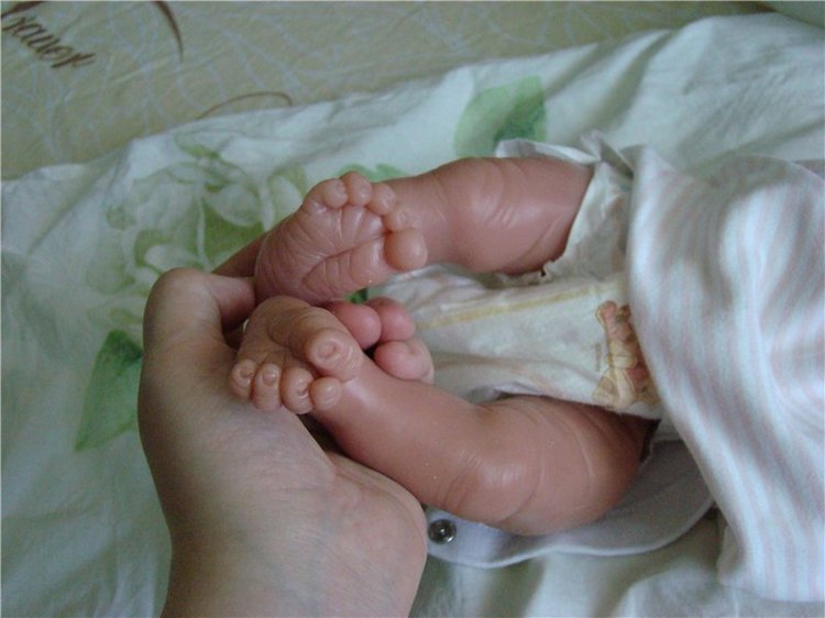 Силиконовая малышка - Процесс работы от Кондрашовой Ирины