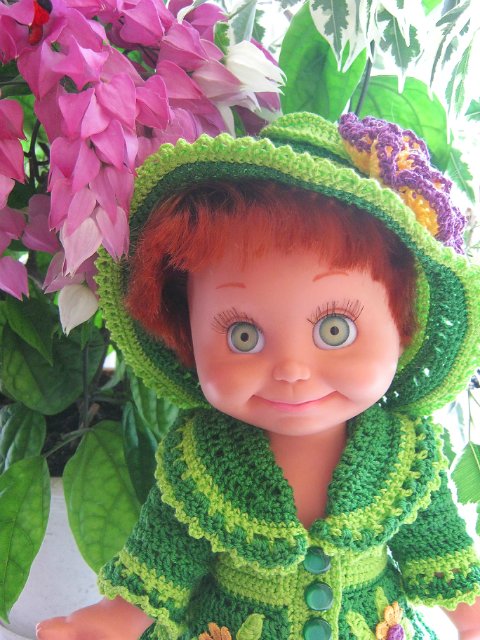 Расцвели цветочки у меня в садочке... Летние наряды на фейсинок и кукол Готц