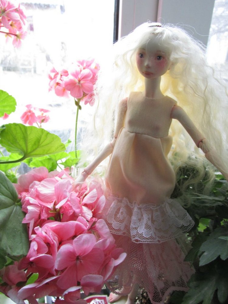 Малышка Хагу и ее сестренки. Шарнирные авторские куклы