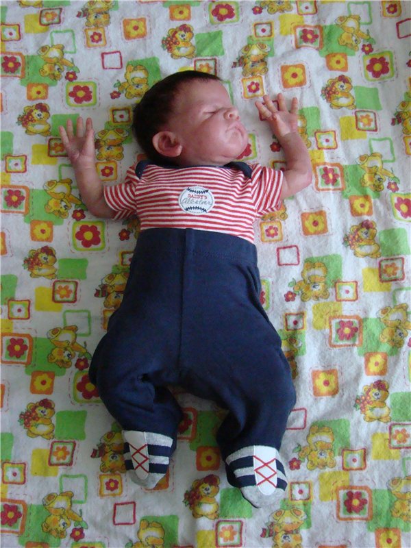 Рождение Никиты. Авторский силиконовый малыш Кондрашовой Ирины