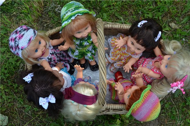 Фэйсинки и Майя на даче — Куклы Galoob Baby Face (Фейсинки): винтаж 90