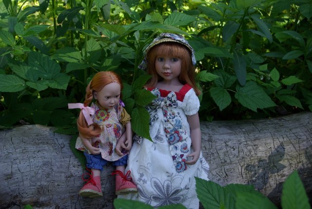 Лесная фея. Коллекционная кукла Мариелену от Zwergnase