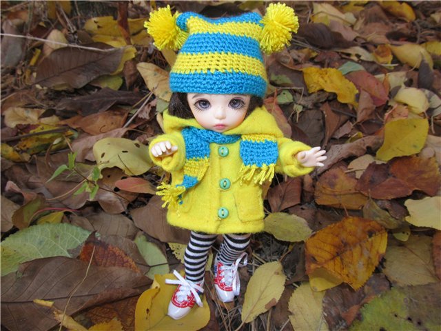 Осенняя прогулка | Бэйбики Осенняя прогулка — Куклы Fairyland (ФэйриЛэнд): BJD (БЖД) (фото 6)