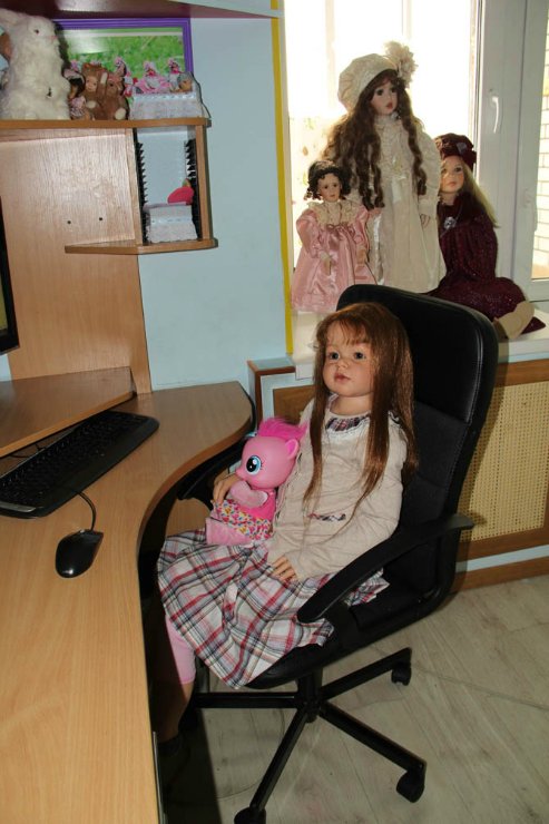 Девочка Эвелина — Куклы Реборн (Reborn): работы мастеров