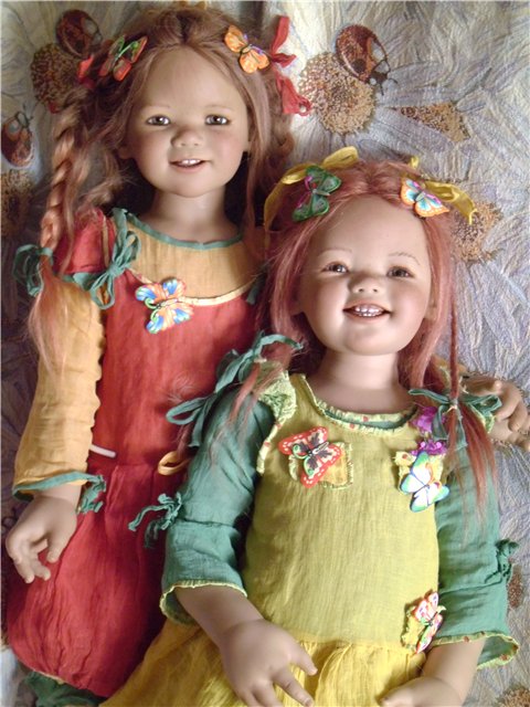 Осень - рыжая подружка... Tivi от Annette Himstedt 2008, Seasons Kinder